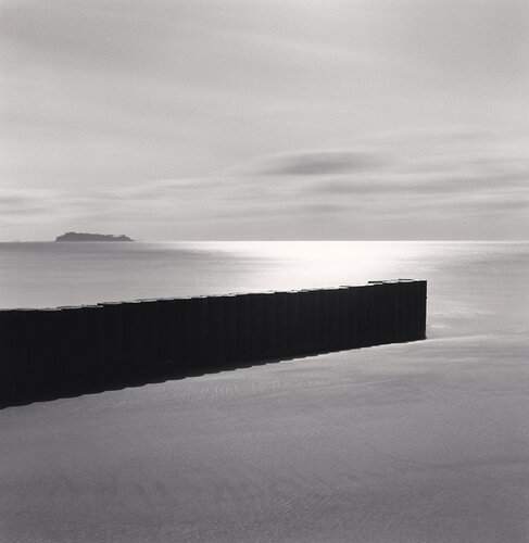 Beach Structure, Taean, Chungcheongnamdo, South Korea by Michael Kenna, Photography for Sale on Singulart