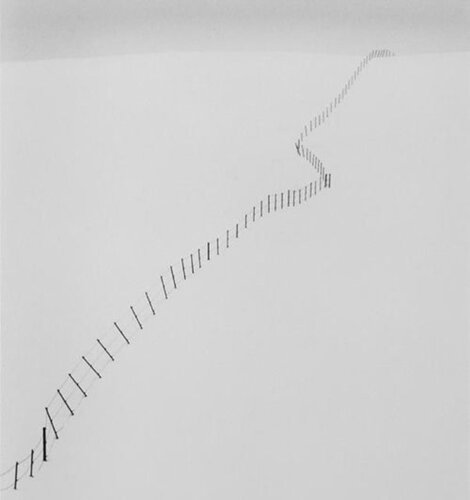 Hillside Fences Study #2 van Michael Kenna, Fotografie te koop op Singulart