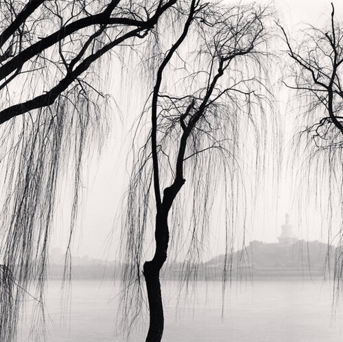 White Stupa, Beihai Park, Beijing, China van Michael Kenna, Fotografie te koop op Singulart