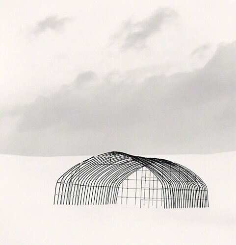 Greenhouse Structure, Study 1, Rubeshibe, Hokkaido, Japan van Michael Kenna, Fotografie te koop op Singulart