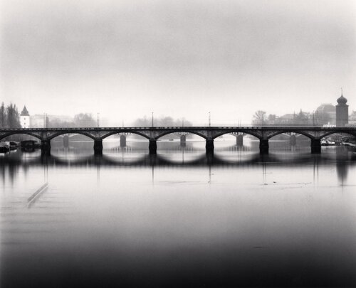 The Rower, Prague, Czechoslovakia van Michael Kenna, Fotografie te koop op Singulart