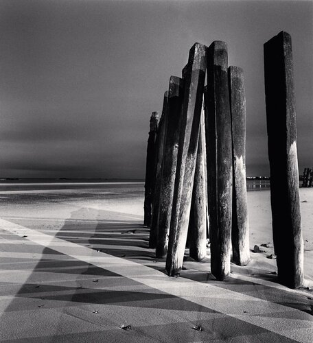 Night Shadows, Mont St. Malo, France van Michael Kenna, Fotografie te koop op Singulart