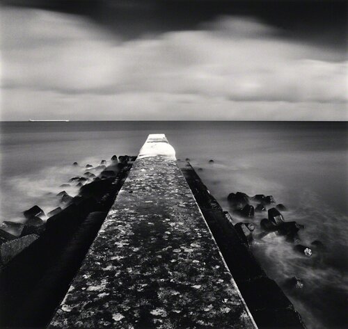 Snow on Pier, Memanbetsu, Hokkaido, Japan van Michael Kenna, Fotografie te koop op Singulart