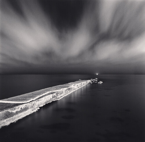 Night Pier, Palma, Mallorca, Spain van Michael Kenna, Fotografie te koop op Singulart