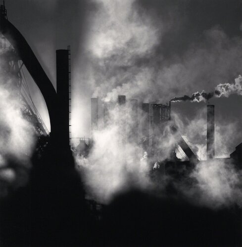 The Rouge, Study 100, Dearborn, Michigan, USA van Michael Kenna, Fotografie te koop op Singulart