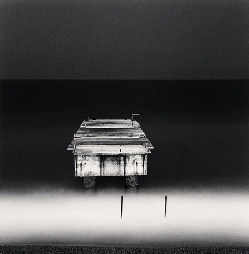 Disconnected Dock, Nice, Alpes-Maritimes, France van Michael Kenna, Fotografie te koop op Singulart