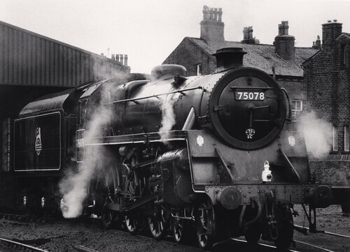 Steam Locomotive, Halifax, West Yorkshire, England. van Michael Kenna, Fotografie te koop op Singulart
