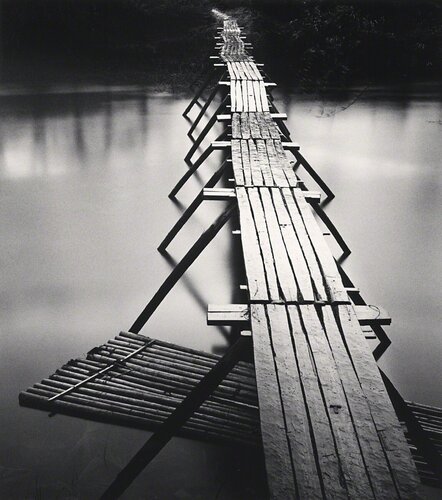 Wooden Bridge, Study 1, Tuokou Village, Jiangxi, China van Michael Kenna, Fotografie te koop op Singulart