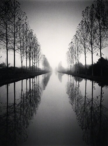 French Canal, Study 2, Loir-et-Cher, France van Michael Kenna, Fotografie te koop op Singulart