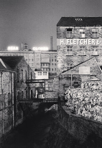 Dean Clough and H. Fletcher, Halifax, Yorkshire, England van Michael Kenna, Fotografie te koop op Singulart