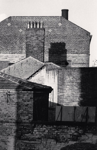 Brick Walls, Nelson, Lancashire, England van Michael Kenna, Fotografie te koop op Singulart