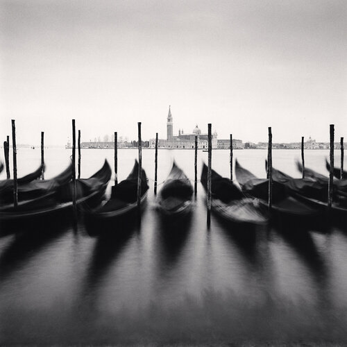 December Gondolas, Venice, Italy van Michael Kenna, Fotografie te koop op Singulart