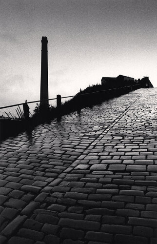 Bill Brandt's Chimney, Halifax, Yorkshire, England van Michael Kenna, Fotografie te koop op Singulart