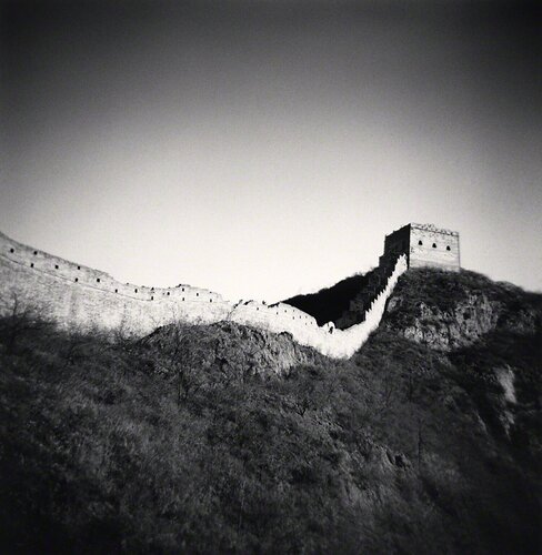 Si Ma Tai Great Wall, Study 2, Beijing, China van Michael Kenna, Fotografie te koop op Singulart