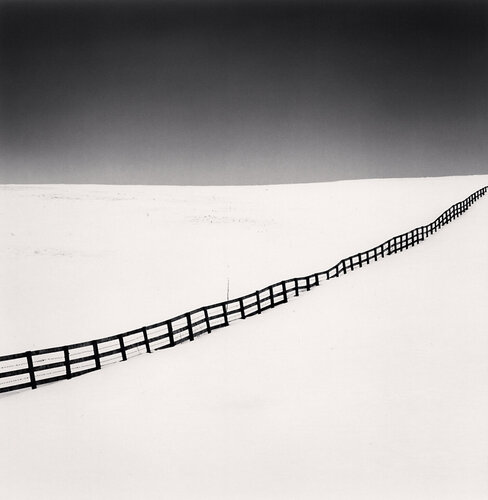 Running Fence, Biei, Hokkaido, Japan van Michael Kenna, Fotografie te koop op Singulart