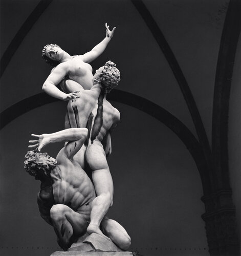 Rape of the Sabine Women, Study 2, Florence, Italy di Michael Kenna, Fotografia in vendita su Singulart