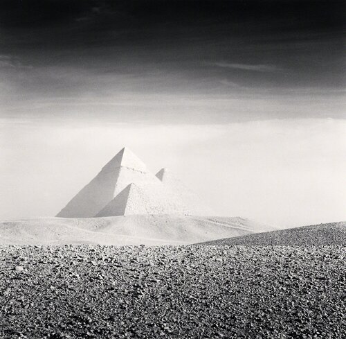 Giza Pyramids, Study 3, Cairo van Michael Kenna, Fotografie te koop op Singulart