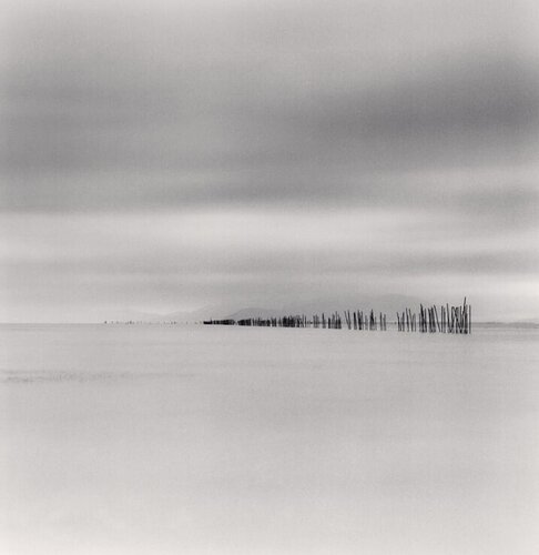 Fishing Posts, Lake Biwa, Honshu, Japan van Michael Kenna, Fotografie te koop op Singulart