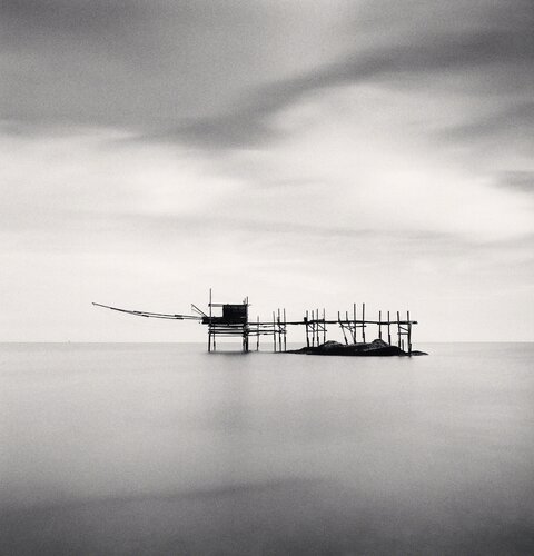 Trabocco Punta Aderci, Study 2, Vasto, Abruzzo van Michael Kenna, Fotografie te koop op Singulart