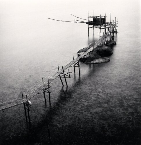 Trabocco Punta Aderci, Study 1, Vasto, Abruzzo, Italy van Michael Kenna, Fotografie te koop op Singulart