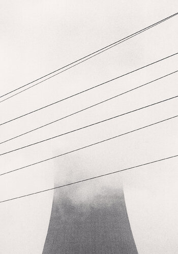 Ratcliffe Power Station, Study 13, Nottinghamshire, England, 1984 di Michael Kenna, Fotografia in vendita su Singulart