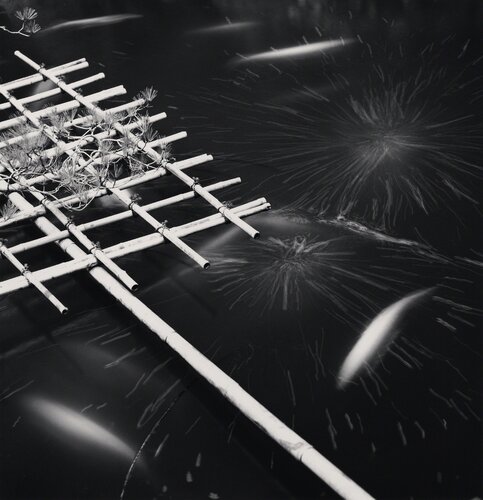 Temple Pond, Sanboh-in, Koyasan, Japan di Michael Kenna, Fotografia in vendita su Singulart