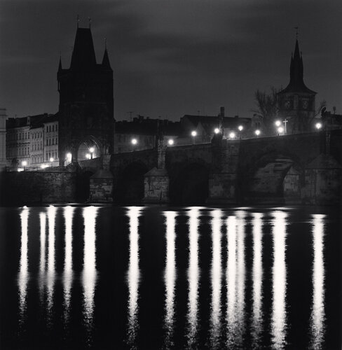 Charles Bridge, Study 10, Prague, Czech Republic di Michael Kenna, Fotografia in vendita su Singulart
