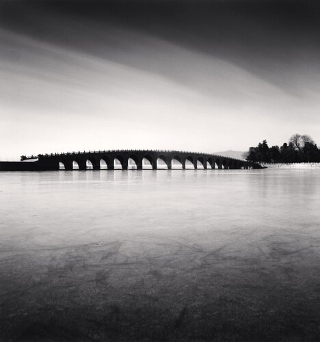 Seventeen Arch Bridge, Study 1, Summer Palace, Beijing, China van Michael Kenna, Fotografie te koop op Singulart