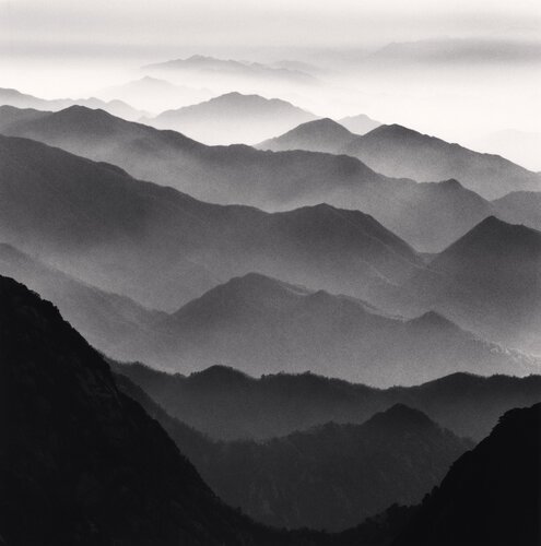 Huangshan Mountains, Study 42, Anhui, China. di Michael Kenna, Fotografia in vendita su Singulart