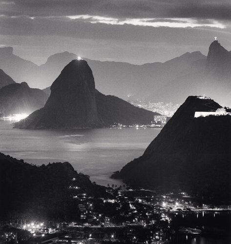 Night Lights, Rio de Janiero, Brazil. di Michael Kenna, Fotografia in vendita su Singulart