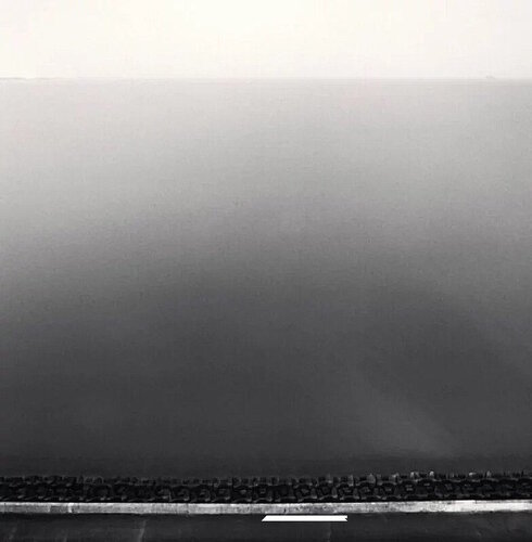 Ten Hours over Biwa Lake, Hakone, Honshu, Japan di Michael Kenna, Fotografia in vendita su Singulart