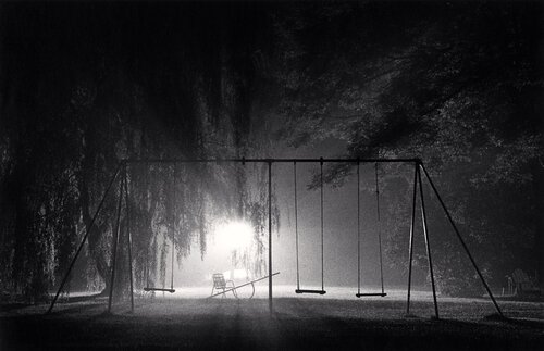 Swings, Catskill Mountains, New York, New York, USA. di Michael Kenna, Fotografia in vendita su Singulart