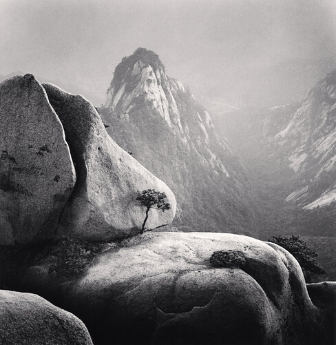 Huangshan Mountains, Study 27, Anhui, China di Michael Kenna, Fotografia in vendita su Singulart