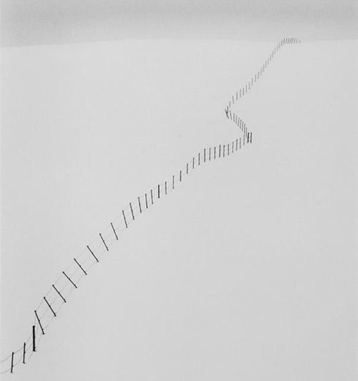 Hillside Fences Study #2 Michael Kenna