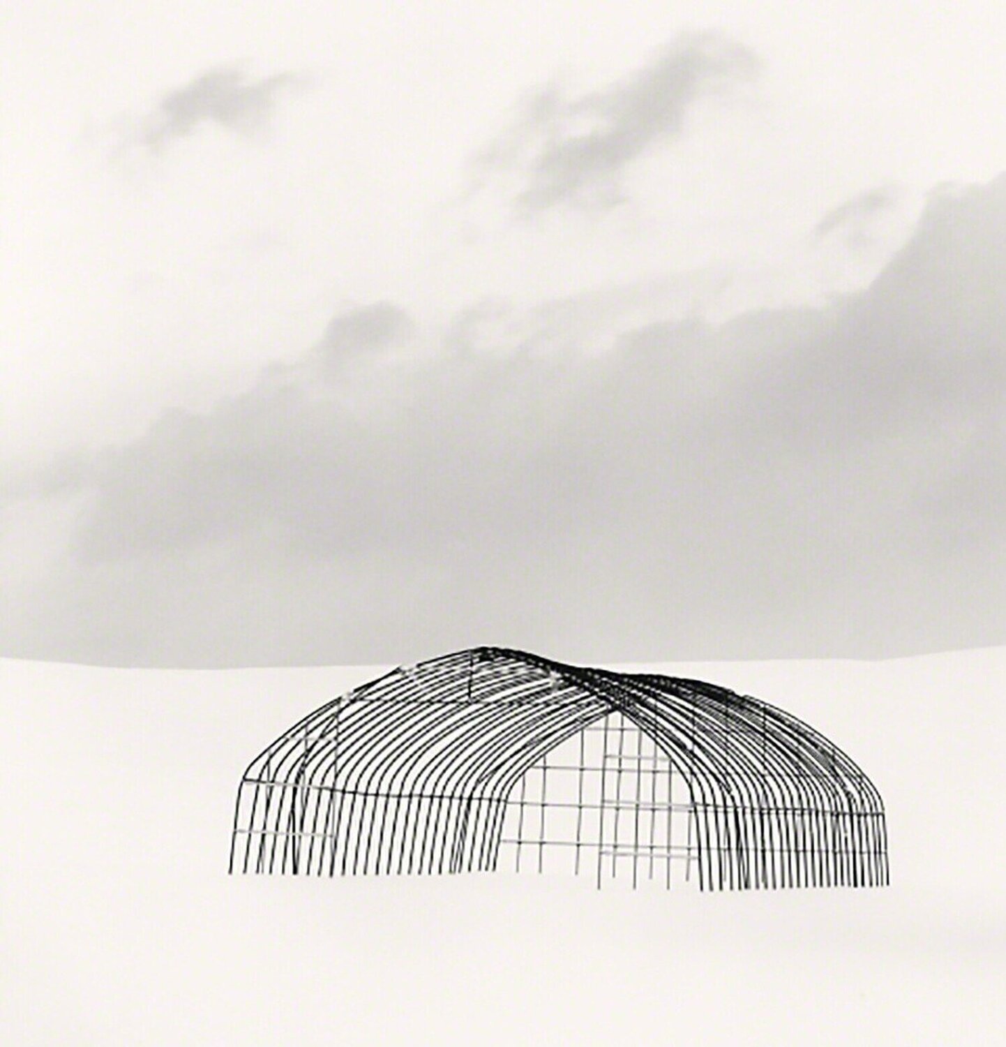 Greenhouse Structure, Study 1, Rubeshibe, Hokkaido, Japan Michael Kenna