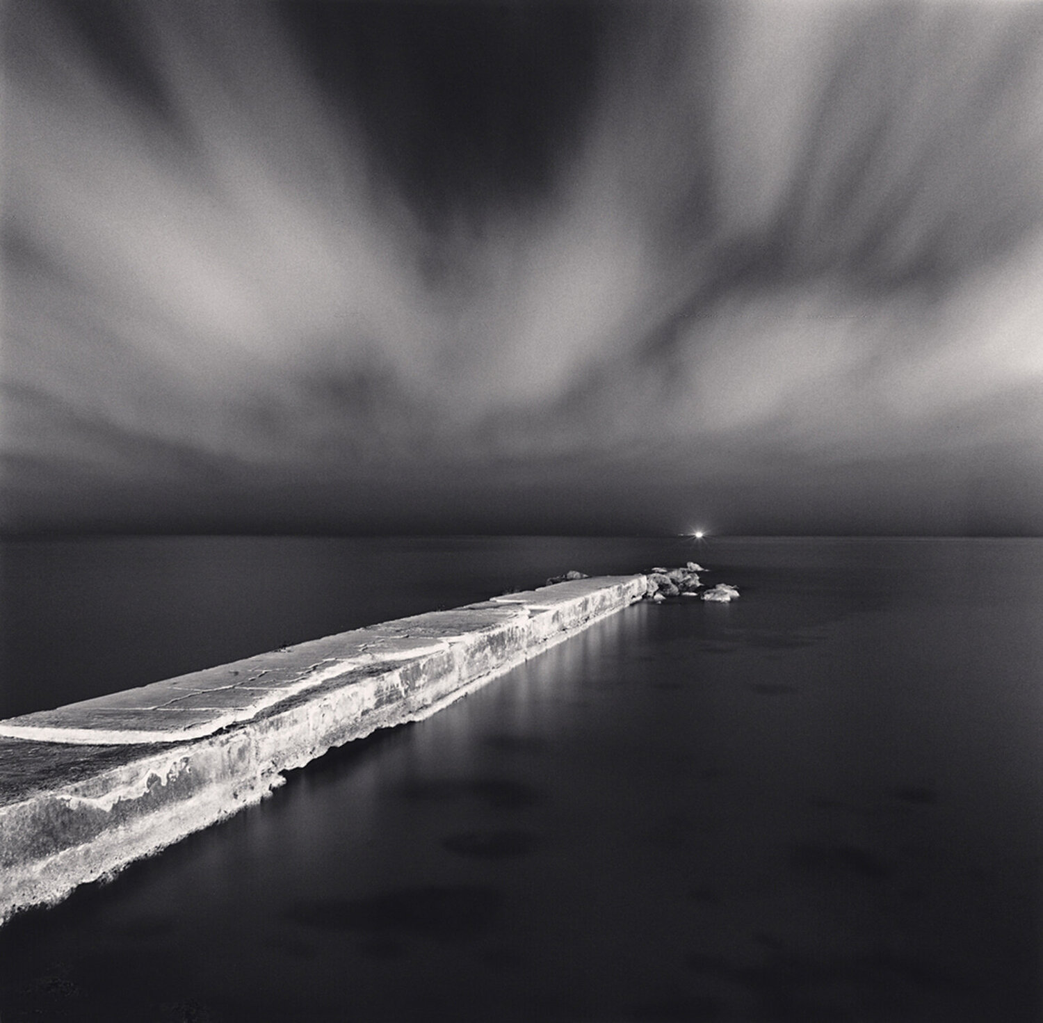 Night Pier, Palma, Mallorca, Spain Michael Kenna