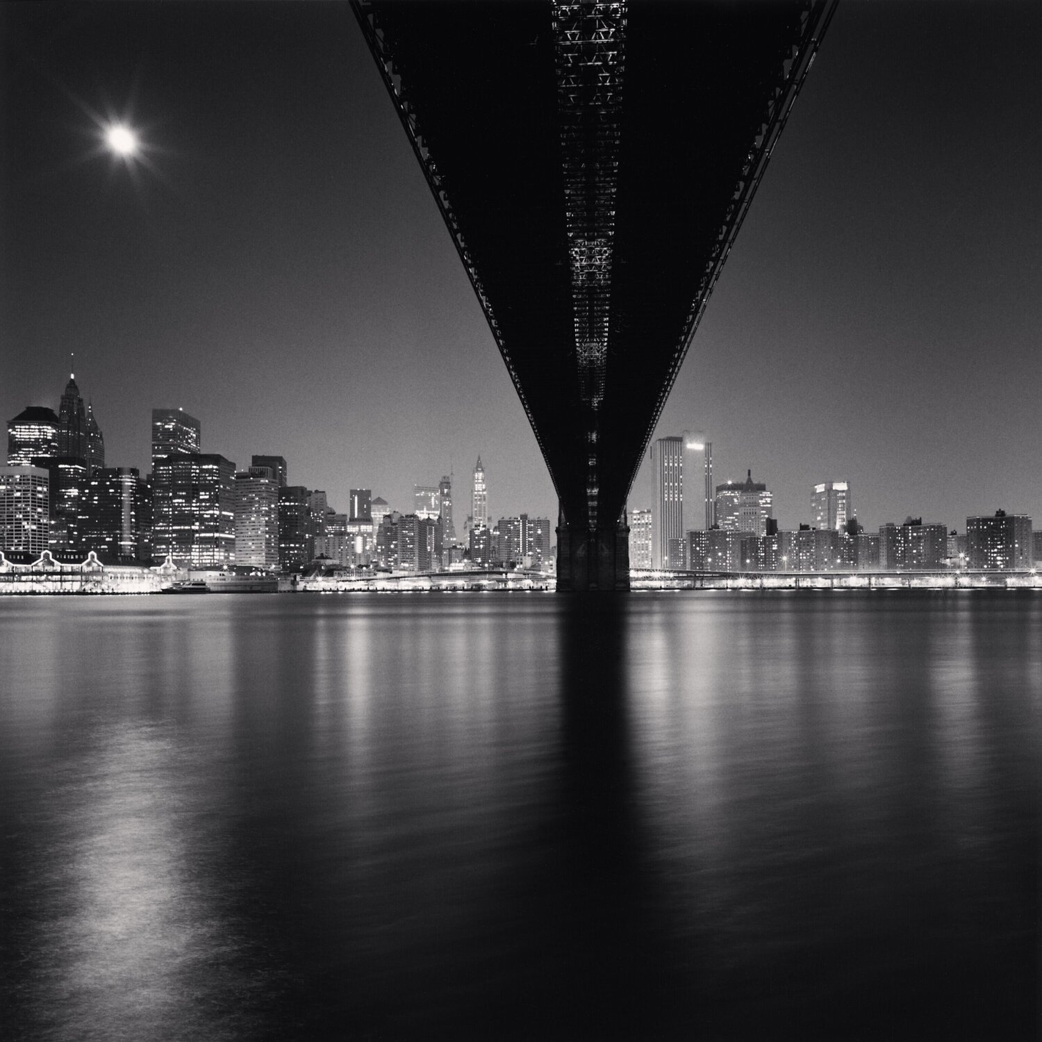 Brooklyn Bridge, Study 2, New York, New York, USA Michael Kenna