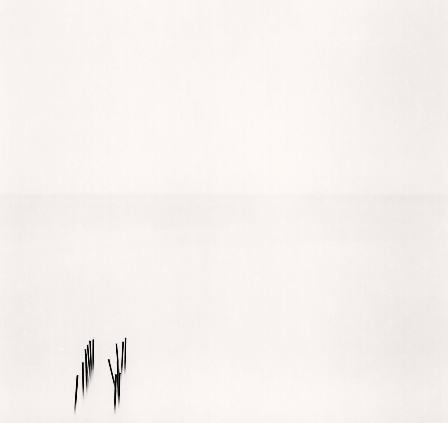 Matin Blanc, Blue Beach, Nice, France. Michael Kenna