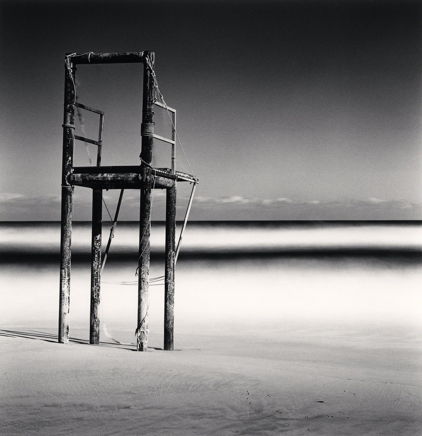 Watchtower, Study 49, Bongsudae Beach, Gangwon-do Michael Kenna
