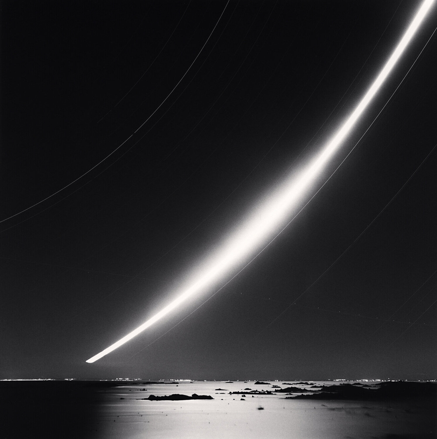 Full Moonrise, Chausey Islands Michael Kenna
