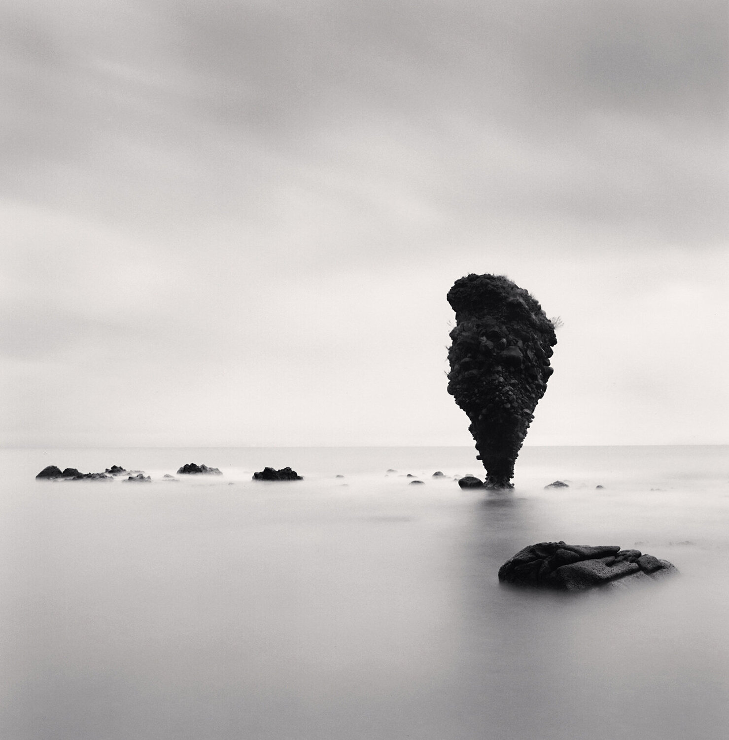 Rock Formations, Study 2, Yoichi, Hokkaido Michael Kenna