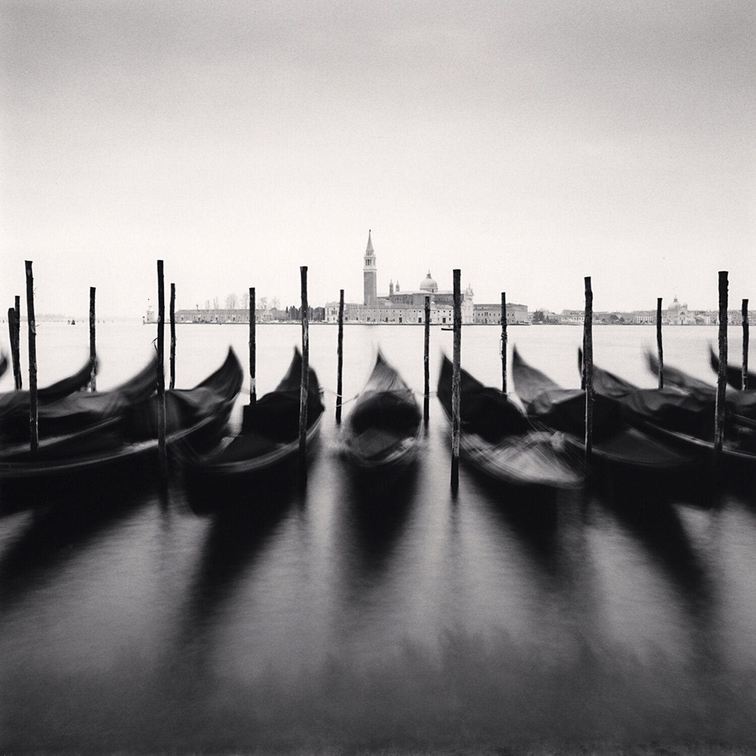 December Gondolas, Venice, Italy Michael Kenna