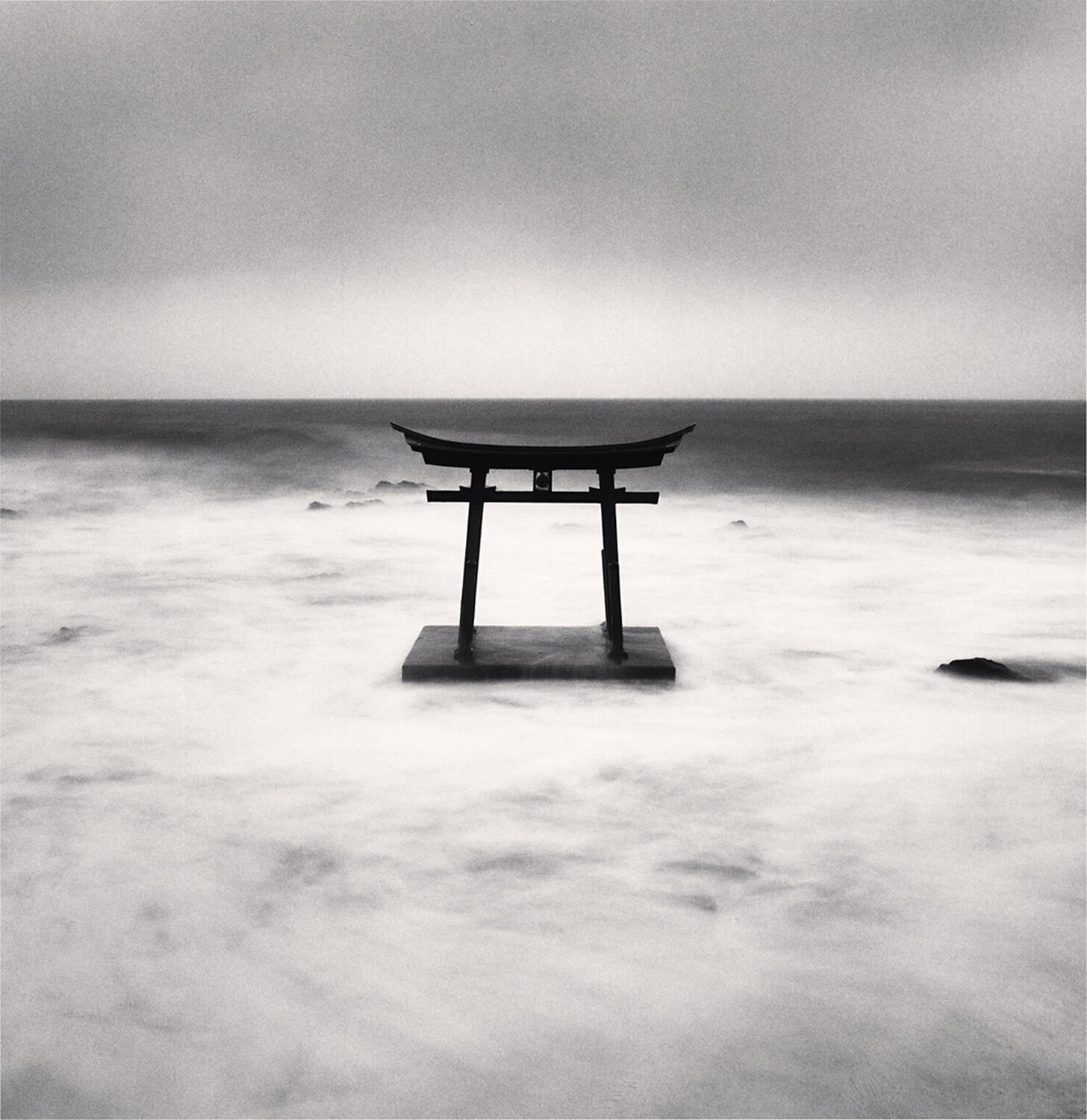 Torii Gate, Study 4, Shosanbetsu, Hokkaido, Japan Michael Kenna