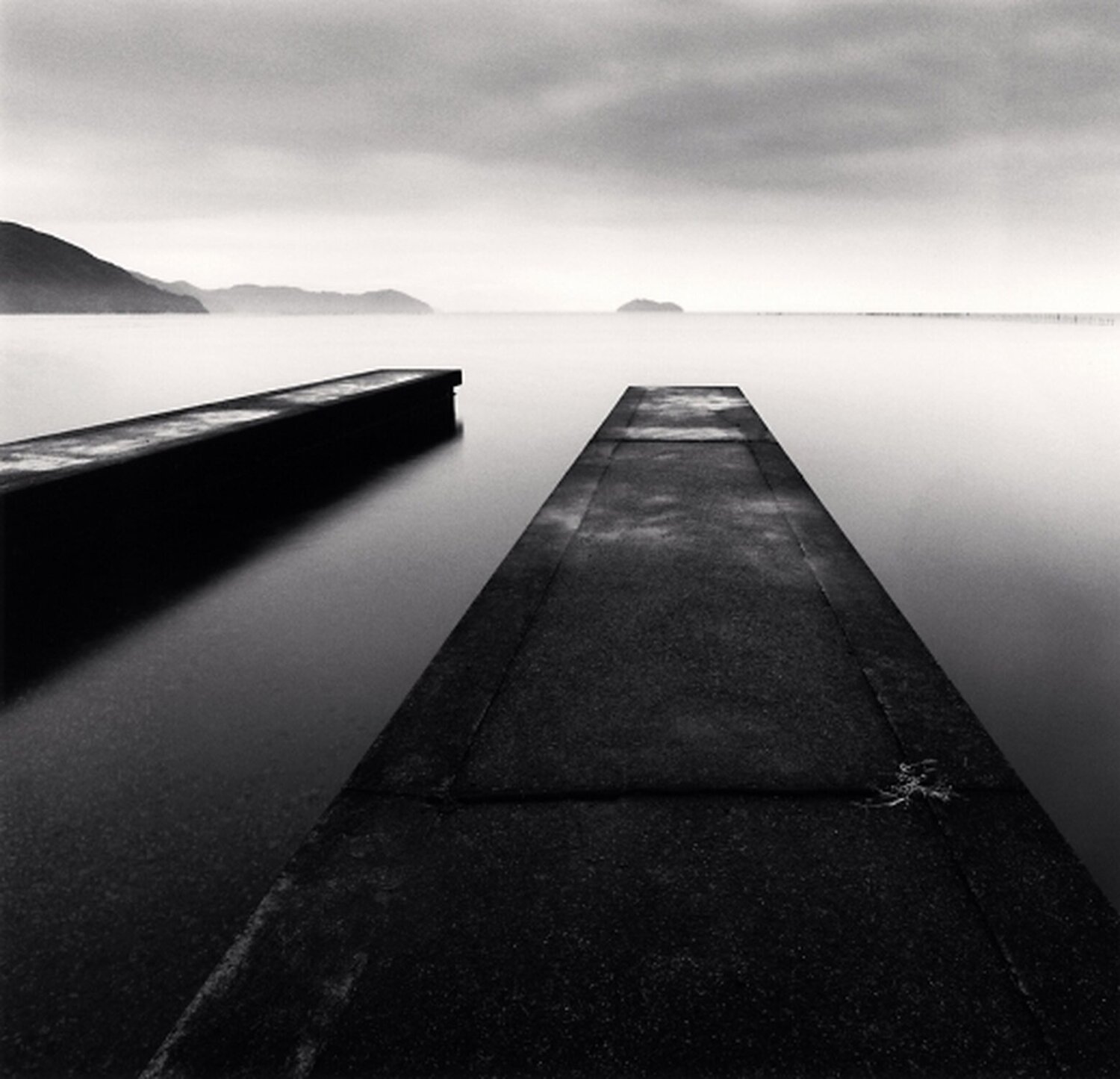 Two Piers, Imazu, Honshu, Japan Michael Kenna