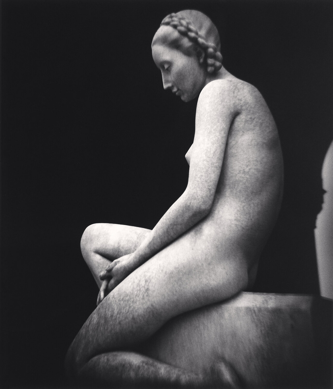 Graveside Statue, Study 2, Milan, Italy Michael Kenna