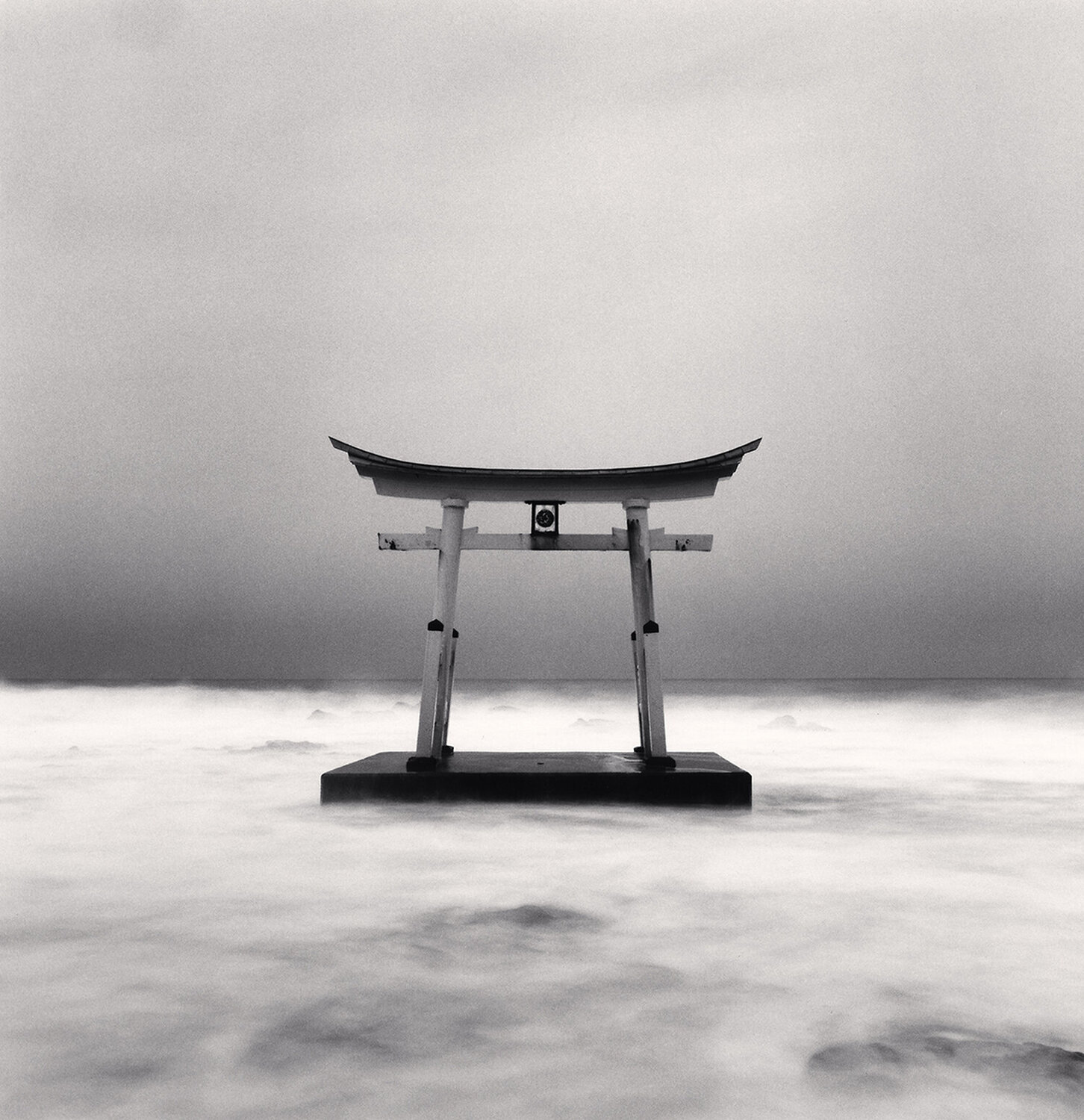 Torii Gate, Study 3, Shosanbetsu, Hokkaido Michael Kenna