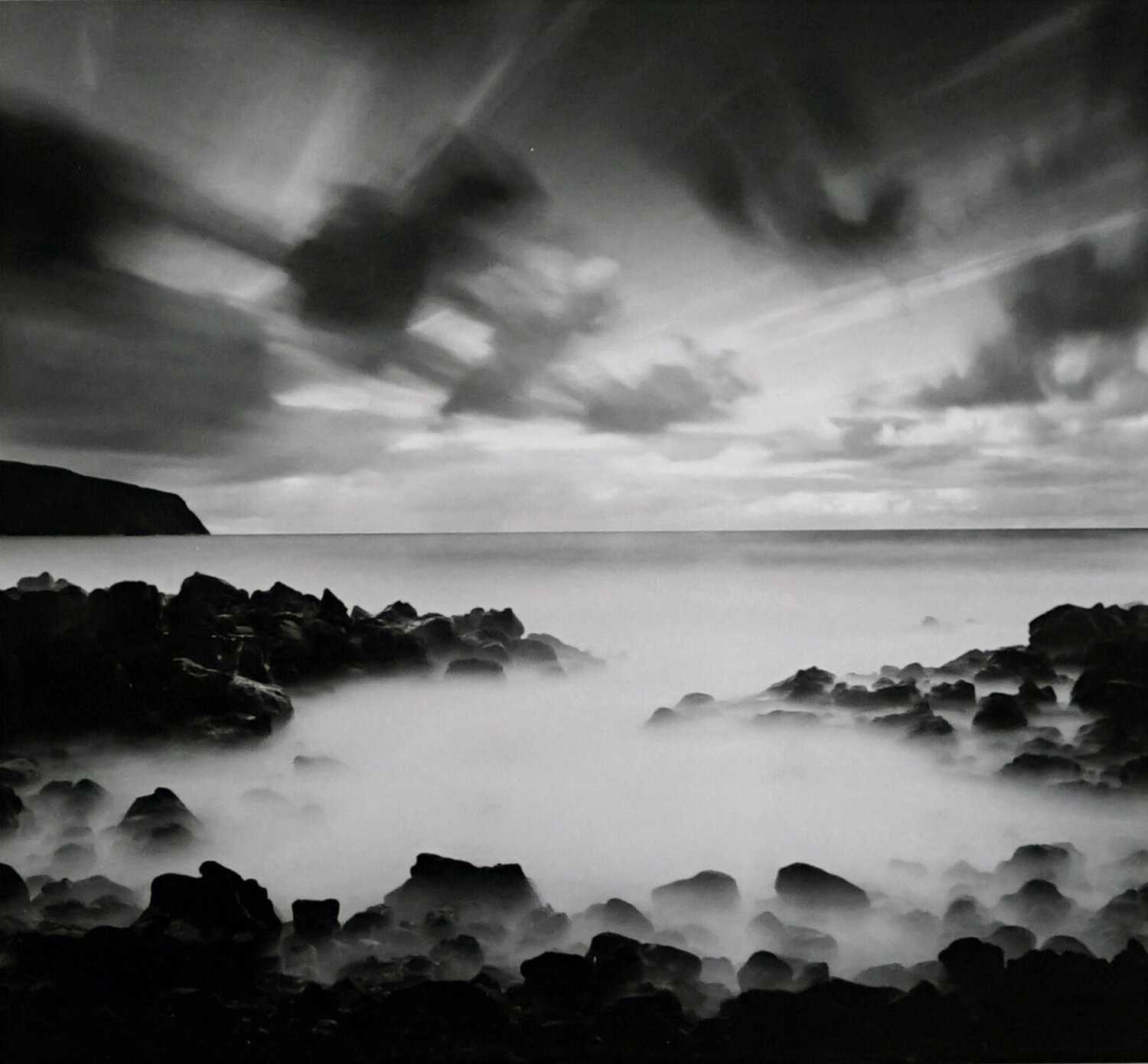 Red Morning, Hanga Nui, Easter Island Michael Kenna