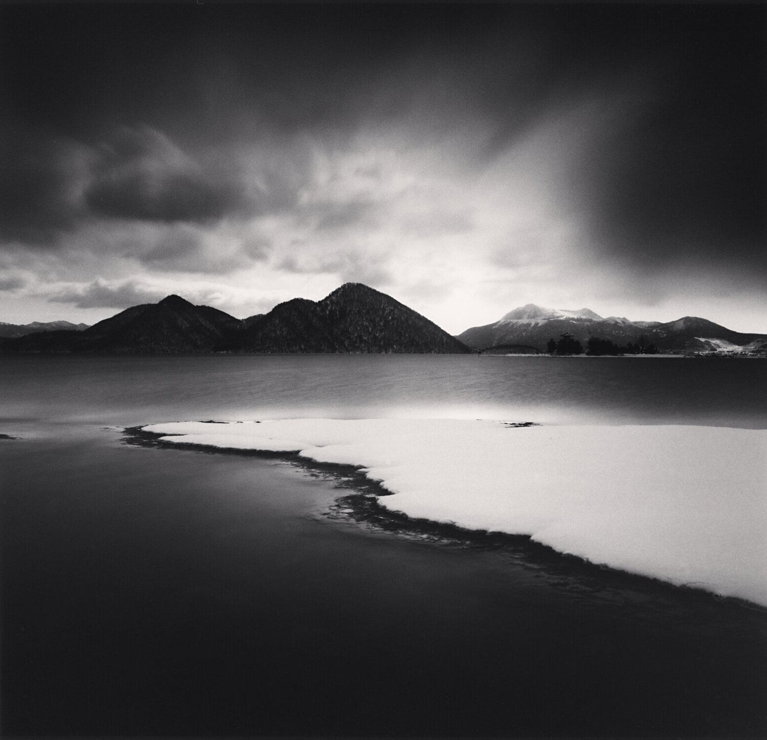Breaking Light, Toya Lake, Hokkaido, Japan Michael Kenna