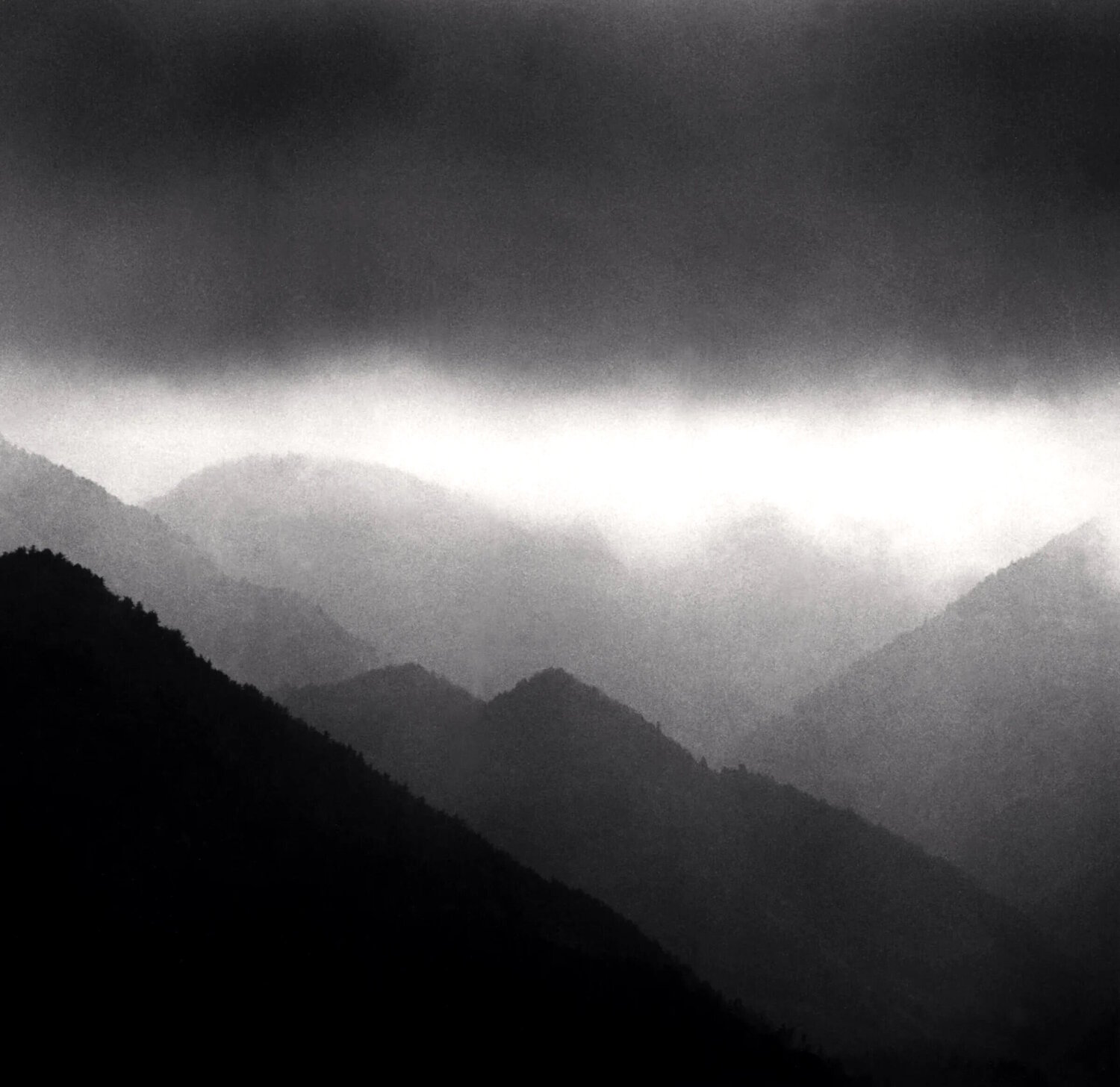 Mountain Rains, Shiga, Japan Michael Kenna