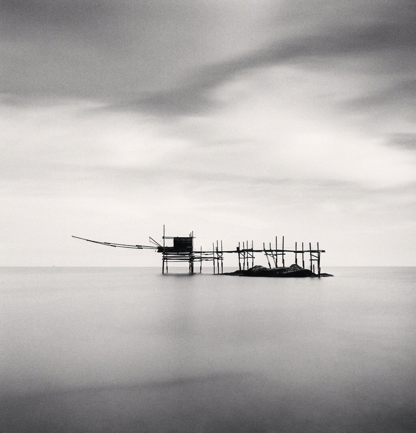 Trabocco Punta Aderci, Study 2, Vasto, Abruzzo Michael Kenna